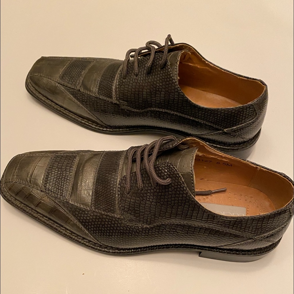 Lucio Ricci Size 8.5 Dark Gray - Picture 2 of 3